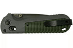 Couteau pliant Benchmade Redoubt 430BK manche Grivory gris/vert 12cm