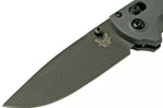 Couteau pliant Benchmade Redoubt 430BK manche Grivory gris/vert 12cm
