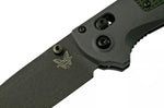 Couteau pliant Benchmade Redoubt 430BK manche Grivory gris/vert 12cm