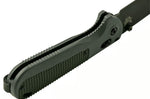 Couteau pliant Benchmade Redoubt 430BK manche Grivory gris/vert 12cm
