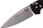 Couteau pliant Benchmade Arcane 490 manche aluminium noir 11cm