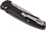 Couteau pliant Benchmade Arcane 490 manche aluminium noir 11cm
