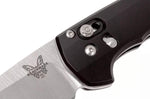 Couteau pliant Benchmade Arcane 490 manche aluminium noir 11cm