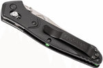 Couteau pliant Benchmade Osborne 940-2 lame tanto manche G10 noir 11cm