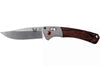 Couteau pliant Benchmade Mini Crooked River 15085-2 manche bois stabilisé 11cm