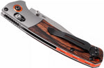 Couteau pliant Benchmade Mini Crooked River 15085-2 manche bois stabilisé 11cm