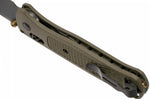 Couteau pliant Benchmade Bugout GRY 535GRY-1 manche Grivory vert kaki 11cm