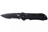 Couteau pliant Benchmade Tactical Triage 917SBK manche en G10 noir 12,4cm avec coupe ceinture