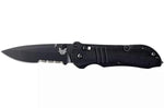 Couteau pliant Benchmade Tactical Triage 917SBK manche en G10 noir 12,4cm avec coupe ceinture