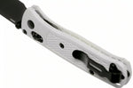 Couteau pliant Benchmade Mini Bugout 533BK-1 manche Grivory blanc 9cm
