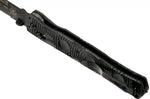 Couteau pliant Benchmade Socp Tactical Folder 391SBK lame dentelée manche fibre de carbone CF-Elite® 14cm pic brise-vitre