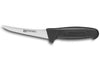 Couteau à désosser professionnel Fischer HACCP lame courbée semi-flexible 13cm manche noir