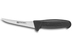 Couteau à désosser professionnel Fischer HACCP lame courbée semi-flexible 13cm manche noir