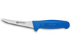 Couteau à désosser professionnel Fischer HACCP lame courbée 15cm manche bleu