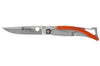 Couteau pliant Lug SP1SO orange manche en G10 et acier 11cm avec clip