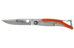 Couteau pliant Lug SP1SO orange manche en G10 et acier 11cm avec clip