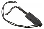 Couteau de cou Condor Neck Gladius 61729 lame 8cm manche paracorde avec étui en kydex