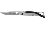 Couteau pliant Lug SP1SB noir manche en G10 et acier 11cm avec clip