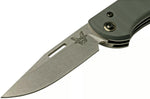 Couteau pliant multifonction Benchmade Weekender 317 double lame manche micarta/aluminium gris 9cm avec décapsuleur