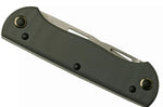 Couteau pliant multifonction Benchmade Weekender 317 double lame manche micarta/aluminium gris 9cm avec décapsuleur