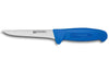 Couteau à désosser professionnel Fischer HACCP lame droite 14cm manche bleu