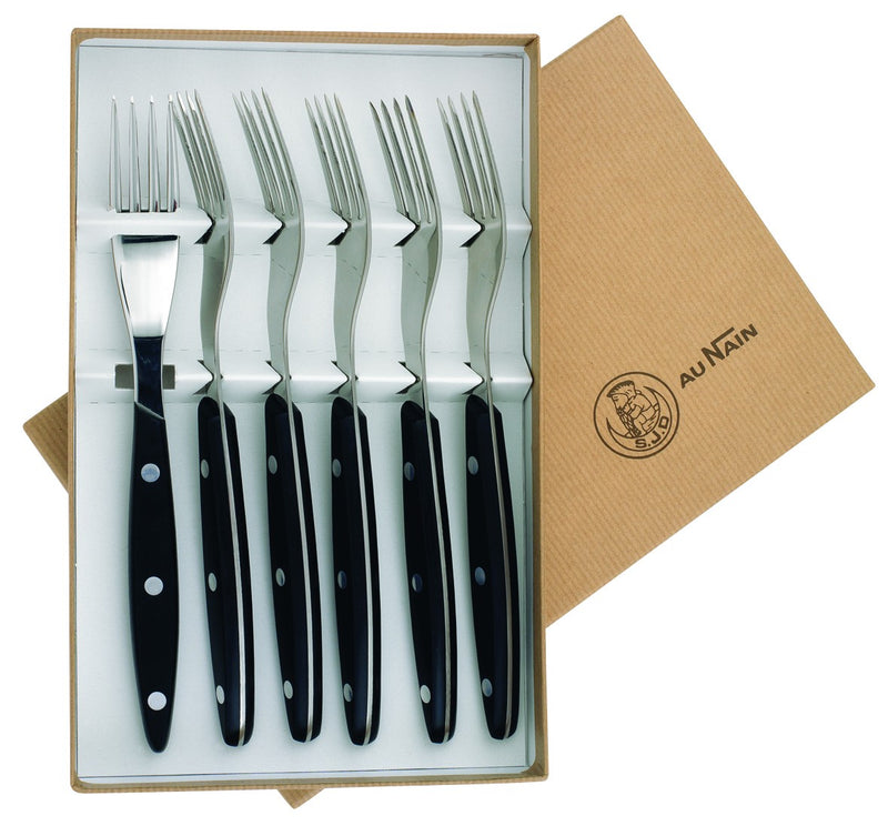 Coffret 6 fourchettes de table Au Nain Brasserie