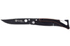 Couteau pliant Lug SP1TOB noir mat et orange black titanium 11cm avec clip