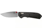 Couteau pliant Benchmade Mini Freek 565-1 manche fibre de carbone noir 10cm avec clip