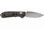 Couteau pliant Benchmade Mini Freek 565-1 manche fibre de carbone noir 10cm avec clip