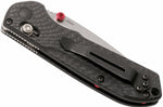 Couteau pliant Benchmade Mini Freek 565-1 manche fibre de carbone noir 10cm avec clip