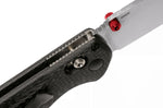 Couteau pliant Benchmade Mini Freek 565-1 manche fibre de carbone noir 10cm avec clip