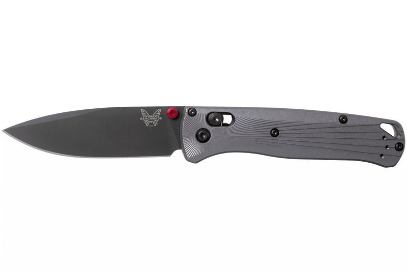Couteau pliant Benchmade Bugout 535BK-4 manche aluminium anodisé gris 10,7cm