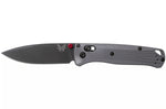 Couteau pliant Benchmade Bugout 535BK-4 manche aluminium anodisé gris 10,7cm