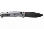 Couteau pliant Benchmade Bugout 535BK-4 manche aluminium anodisé gris 10,7cm