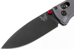 Couteau pliant Benchmade Bugout 535BK-4 manche aluminium anodisé gris 10,7cm