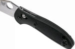 Couteau pliant Benchmade Mini Griptilian 555-S30V manche nylon renforcé de verre noir 9,8cm