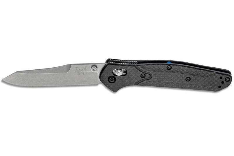 Couteau pliant Benchmade Osborne 940-1 lame tanto manche fibre de carbone noir 11cm