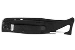 Couteau pliant Lug SP1TO noir mat et orange black titanium 11cm avec clip