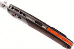 Couteau pliant Benchmade Crooked River 15080-2 manche bois 13,5cm