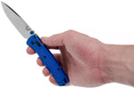 Couteau pliant Benchmade Bugout 535 manche Grivory bleu 10,7cm