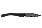 Couteau pliant Lug Bad boy LUC63LTB2LC manche en G10 et acier noir 12cm