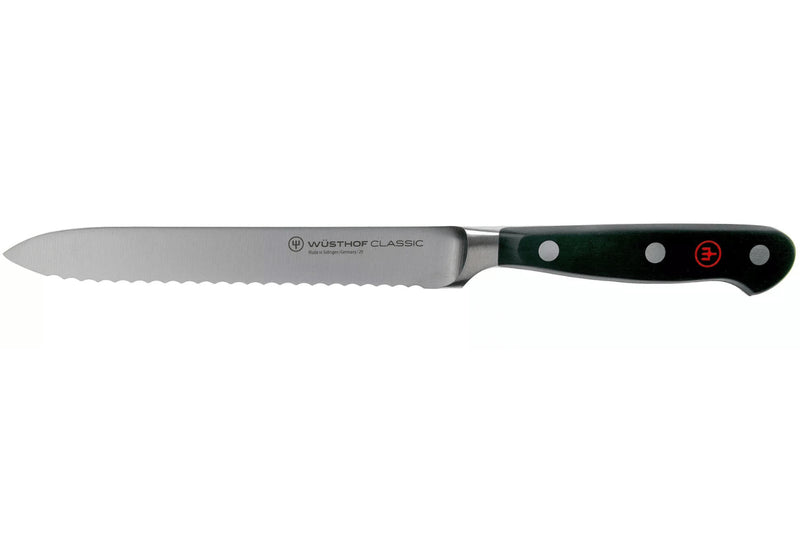 Couteau à saucisson Wüsthof Classic forgé 14cm
