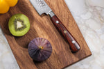 Coffret 2 couteaux de cuisine Fukito Rosewood Damas 67 couches : Universel + Chef