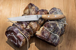 Coffret 4 couteaux à steak forgés Wüsthof Amici 12cm en bois d'olivier