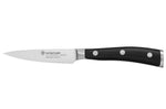 Coffret 3 couteaux Wüsthof Classic Ikon forgés - office 9cm + tranchelard 20cm + chef 20cm