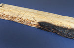 Barre aimantée artisanale Essences Creations en bouleau madré brûlé Shu Sugi Ban 45cm modèle 1