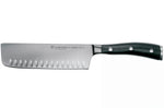 Couteau nakiri Classic Ikon Wüsthof forgé lame alvéolée 17cm