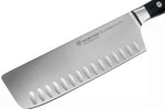 Couteau nakiri Classic Ikon Wüsthof forgé lame alvéolée 17cm