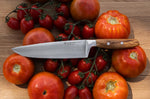 Couteau de chef Wüsthof Amici forgé 20cm en bois d'olivier