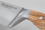 Couteau de chef Wüsthof Amici forgé 20cm en bois d'olivier
